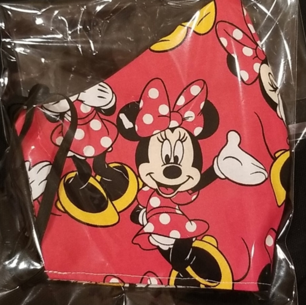 💖SALE💖Minnie & Mickey Mouse Reversible Soft Mask - Picture 9 of 9